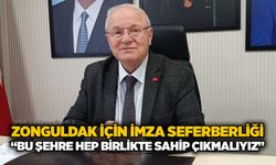 Zonguldak için imza seferberliği: “Bu şehre hep birlikte sahip çıkmalıyız”