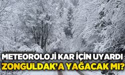 Meteoroloji kar uyarısı verdi: Zonguldak'a kar yağacak mı?