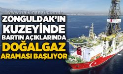 Bakan Bayraktar duyurdu: Zonguldak'ın kuzeyinde Bartın açıklarında doğalgaz araması başlıyor