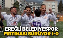 Ereğli Belediyespor fırtınası sürüyor 1-0