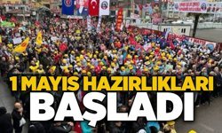 1 Mayıs hazırlıkları başladı