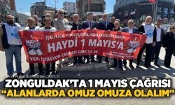 Zonguldak’ta 1 Mayıs çağrısı: “Alanlarda omuz omuza olalım"