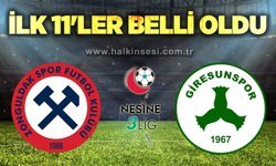 Zonguldakspor'un 11'i belli oldu...