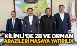 Kilimli’de 2B ve orman arazileri masaya yatırıldı