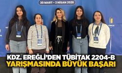 Kdz. Ereğli’den TÜBİTAK 2204-B Yarışmasında büyük başarı