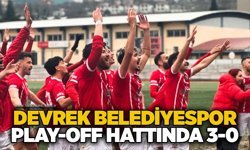 Devrek Beledieyspor play-off hattında 3-0