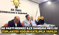 AK Parti Merkez İlçe Danışma Meclisi toplantısı yoğun katılımla yapıldı