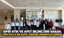 Sıfır atık ve afet bilinci bir arada: “Recycle & Be Safe” sergisi yoğun ilgi gördü
