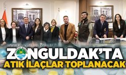 Zonguldak'ta atık ilaçlar toplanacak: Protokol imzalandı