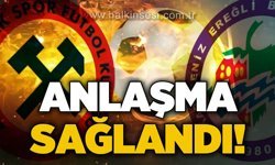 Anlaşma sağlandı