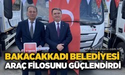 Bakacakkadı Belediyesi araç filosunu güçlendirdi