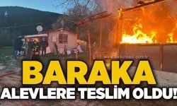 Baraka alev alev yandı!