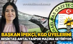 Başkan İpekçi, KGD’de üyelerini Beşiktaş–Antalyaspor maçına getiriyor!
