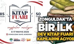 Zonguldak’ta bir ilk: Dev Kitap Fuarı kapılarını açıyor