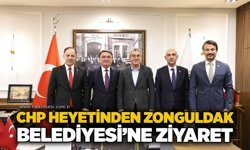 CHP Heyetinden Zonguldak Belediyesi’ne ziyaret