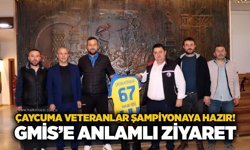 Çaycuma Veteranlar şampiyonaya hazır! GMİS’e anlamlı ziyaret