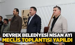 Devrek Belediyesi Nisan Ayı Meclis toplantısı yapıldı
