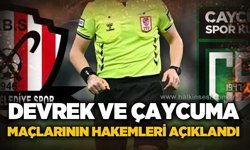 Devrek ve Çaycuma maçlarının hakemleri açıklandı