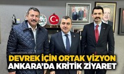 Devrek için ortak vizyon: Ankara’da kritik ziyaret
