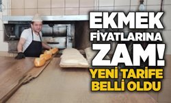 Ekmek fiyatlarına zam! Yeni tarife belli oldu
