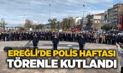 Ereğli’de Polis Haftası törenle kutlandı