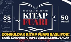 Zonguldak kitap fuarı başlıyor! Sahil kordonu kitapseverlerle buluşacak