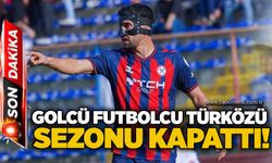 Golcü futbolcu Türközü sezonu kapattı!