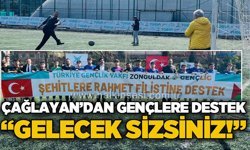Çağlayan’dan gençlere destek: “Gelecek Sizsiniz”