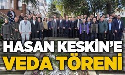 Orman Bölge Müdürlüğü'nde Hasan Keskin'e veda töreni