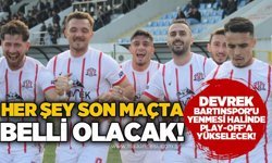 Her şey son maçta belli olacak! Devrek, Bartınspor’u yenmesi halinde play-off’a yükselecek!