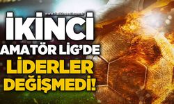 2. Amatöre Lig’de liderler değişmedi!