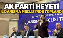 AK Parti heyeti İl Danışma Meclisi'nde toplandı