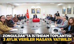 Zonguldak’ta istihdam toplantısı: 3 Aylık veriler masaya yatırıldı