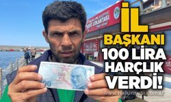İl başkanı 100 lira harçlık verdi!