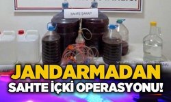 Sahte içki operasyonu: 50 litre ele geçirildi