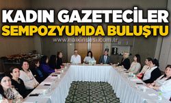 Kadın gazeteciler sempozyumda buluştu