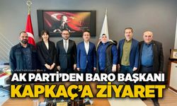 AK Parti’den Baro Başkanı Kapkaç’a ziyaret