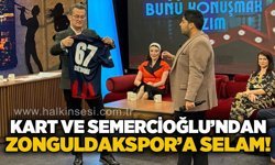 C.Duhan Kart Ve Cengiz Semercioğlu’ndan Zonguldakspora selam!