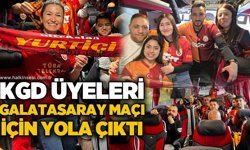 KGD üyeleri Galatasaray maçı için yola çıktı