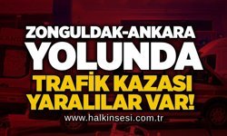 Zonguldak-Ankara yolunda trafik kazası: Yaralılar var!