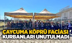 Çaycuma köprü faciası kurbanları unutulmadı