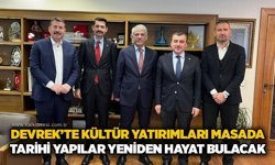 Devrek’te kültür yatırımları masada: Tarihi yapılar yeniden hayat bulacak