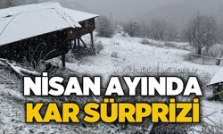 Nisan ayında kar sürprizi!