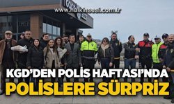 KGD’den Polis Haftası’nda polislere sürpriz