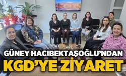 Güney Hacıbektaşoğlu'ndan KGD'ye ziyaret