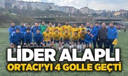 Lider Alaplı, Ortacı’yı 4 golle geçti!