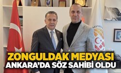 Zonguldak Medyası Ankara’da söz sahibi oldu