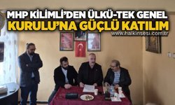 MHP Kilimli’den Ülkü-Tek Genel Kurulu’na güçlü katılım