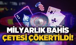 Milyarlık bahis çetesi çökertildi: 102 gözaltı!