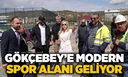 Gökçebey’e modern spor alanı geliyor